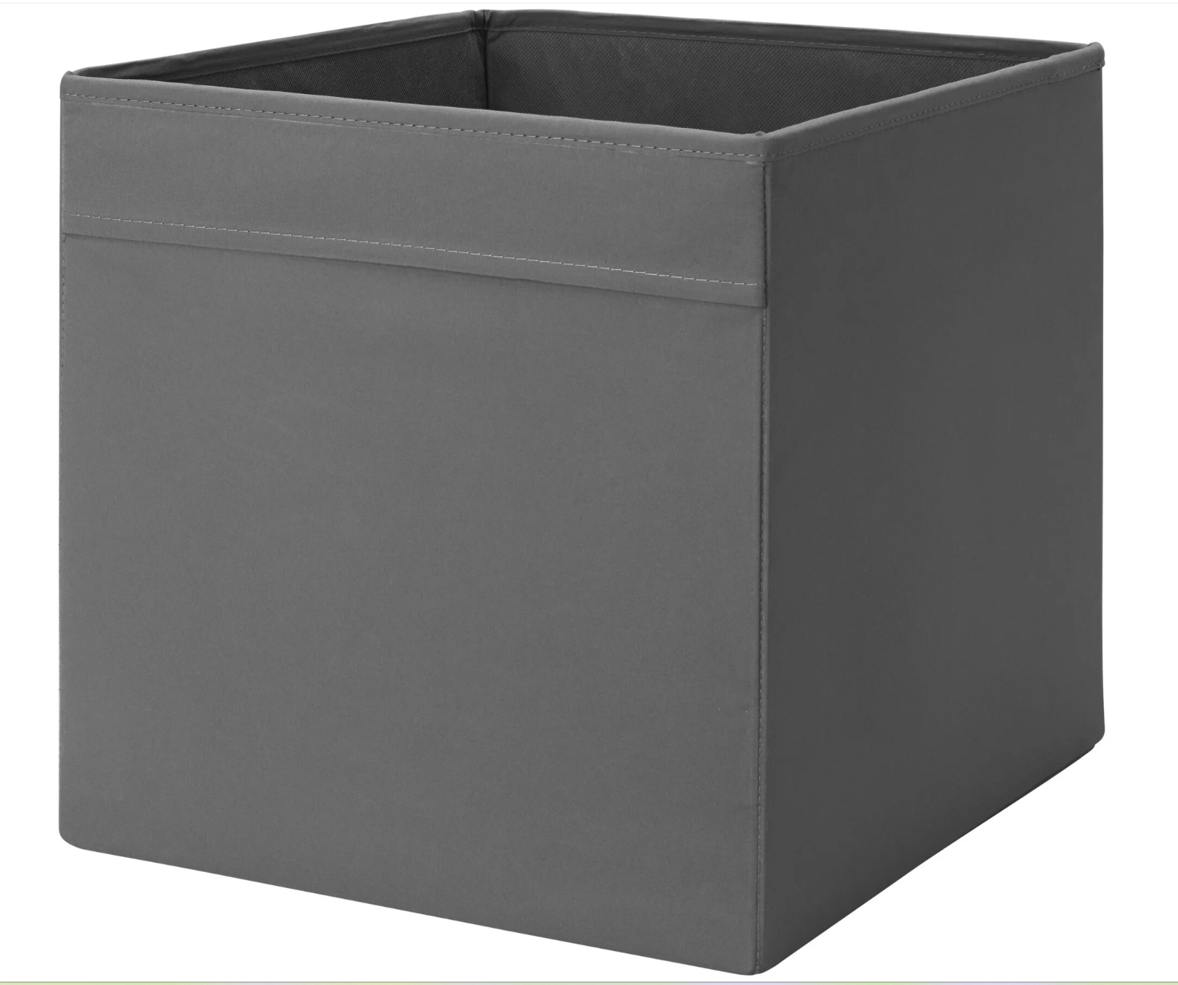 Коробка для хранения дрёна, 38х33х33 см, темно-серый