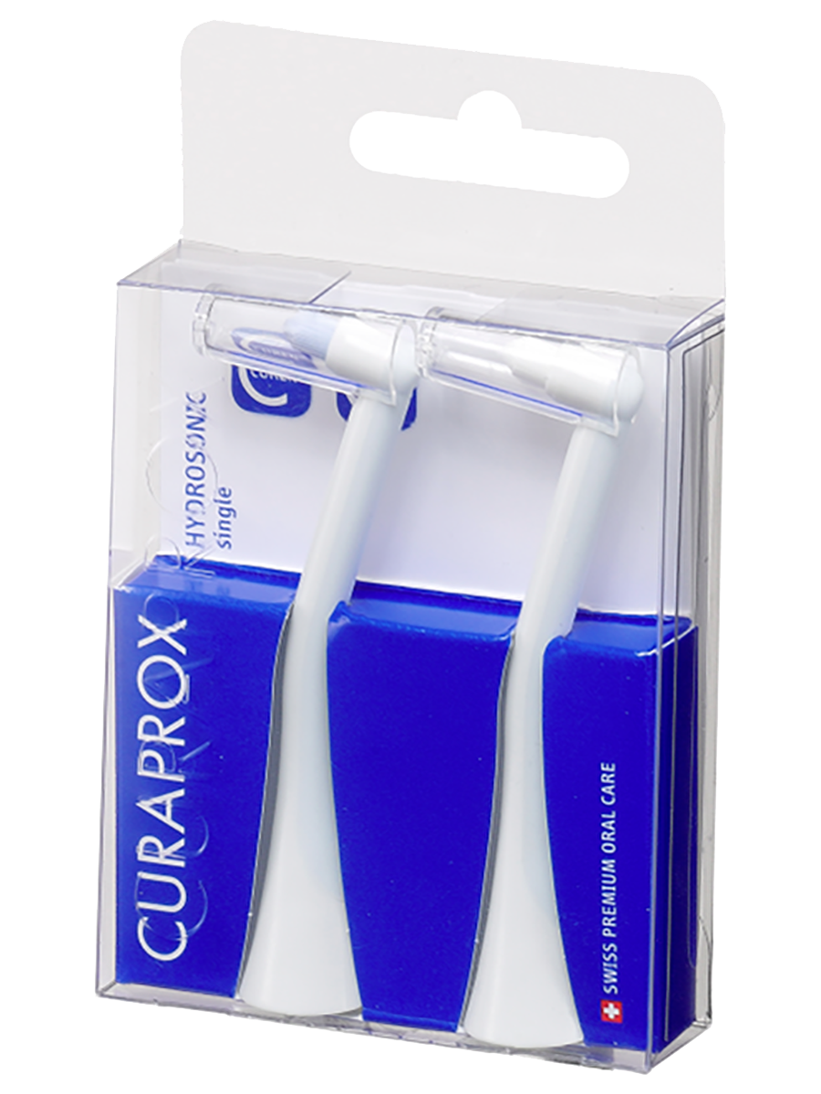 Curaprox Набор насадок CHS Pro Single для звуковой зубной щетки Hydrosonic Pro, Curaprox