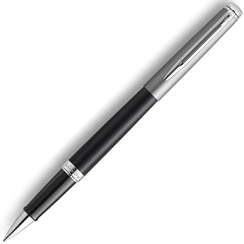 2146584 Ручка-роллер Waterman (Ватерман) Hemisphere Matte SS Black CT