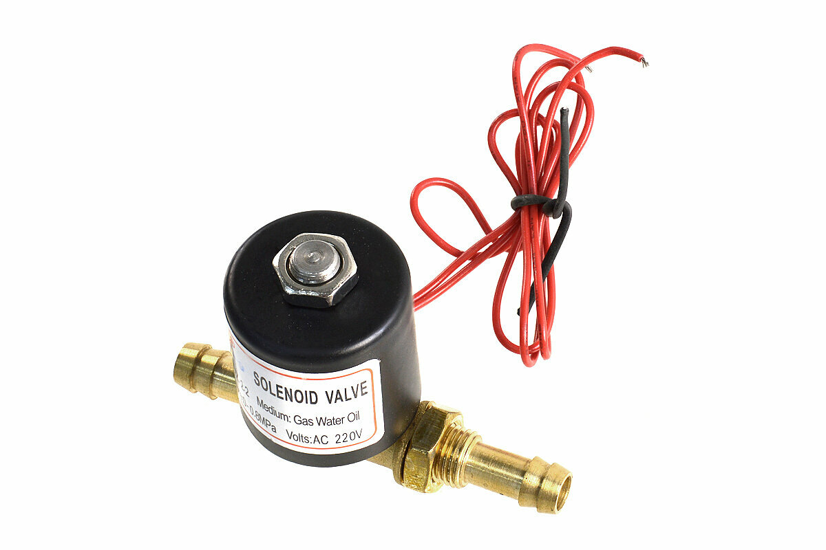 Электромагнитный клапан VZCT-2.2/220В для сварочного инвертора сварог TIG 160 AC/DC (R57), TIG 185 A (R108), TIG 185 P (R101), TIG 200 P (R21)