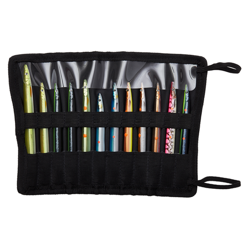 Чехол для приманок Savage Gear Roll Up Pouch Holds 12 Up To 15cm, 17x4.5см, арт.71868 plexiglass pipette stand transparent pipettor rack z shaped pmma holder holds up to 5 single channel pipettes thickness 5mm