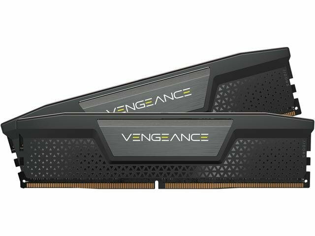 Модуль памяти 32Gb (2x16Gb) Corsair Vengeance, DDR5, 6000MHz, CL36 (36-38-38-76), 1.25V, CMK32GX5M2B6000C36, Black