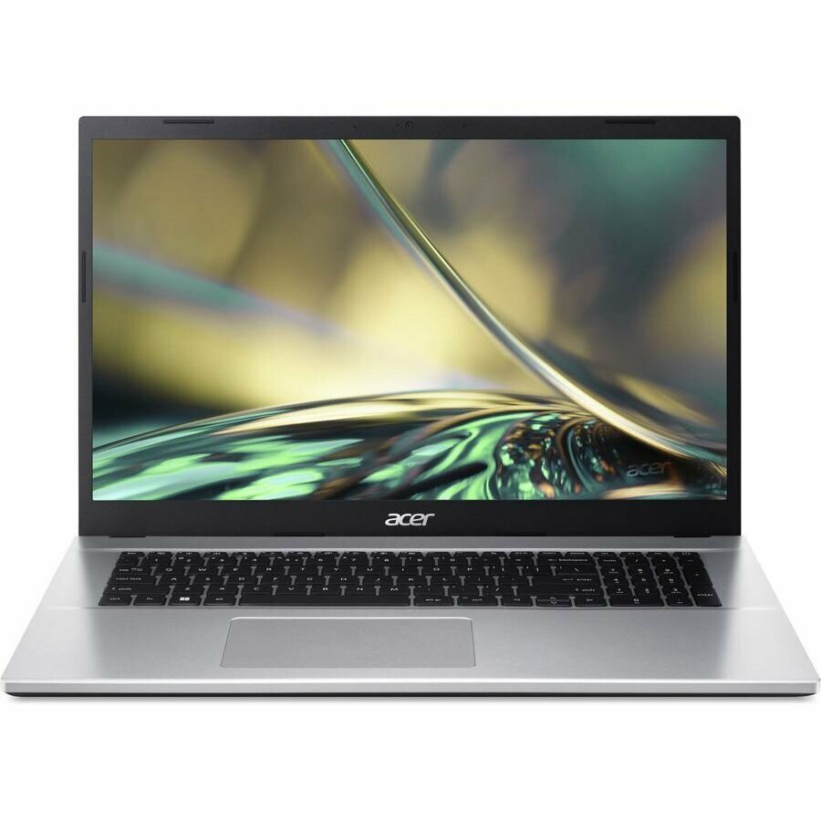 Ноутбук Acer Aspire 3 A317-54-572Z, 17.3" (1920x1080) IPS/Intel Core i5-1235U/16ГБ DDR4/512ГБ SSD/Iris Xe Graphics/Без ОС, серебристый (NX. K9YER.00A)