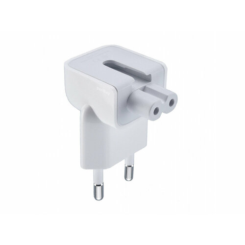 Переходник Europlug для блока питания MacBook 220v адаптер переходник europlug евровилка для блоков питания apple