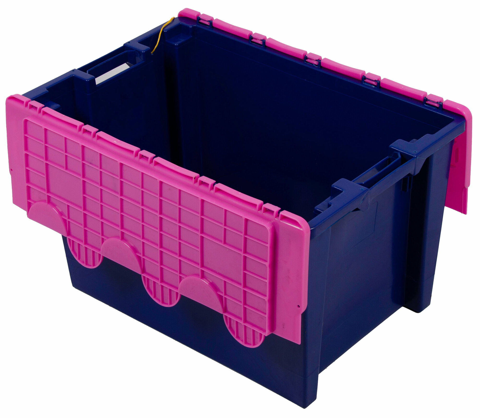 Ящик для хранения Safe Pro ПКФ Топаз 600400365-00 сплошной синий, с крышкой розовой