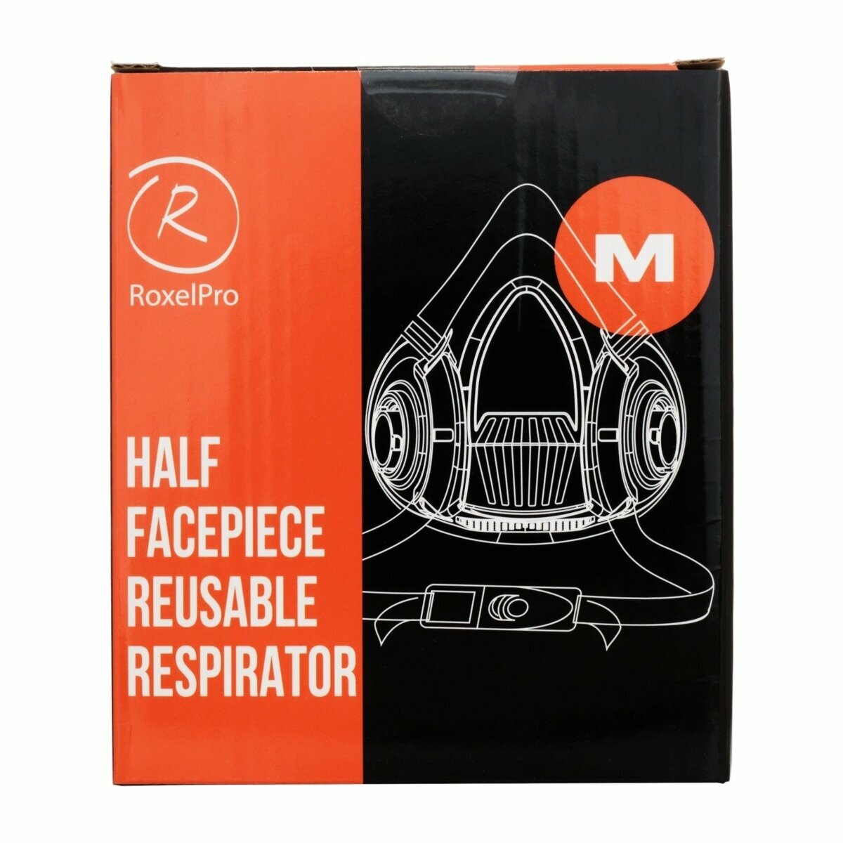 Силиконовая полумаска RoxelPro Reusable Half Mask ROXTOP Size M 732402