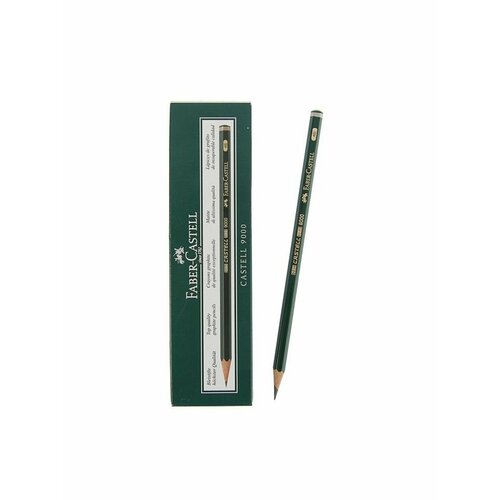 Карандаш художественный чёрнографитный Faber-Castel CASTELL