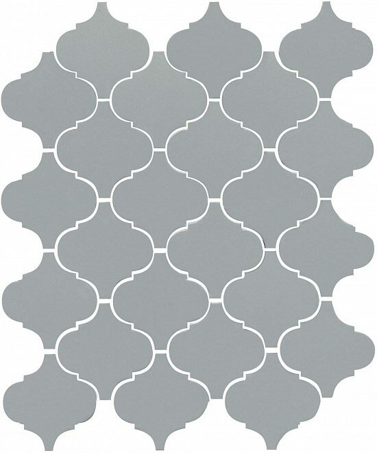Керамическая плитка KERAMA MARAZZI 65012 Арабески глянцевый серый. Настенная плитка (26x30) (цена за 0.59 м2)