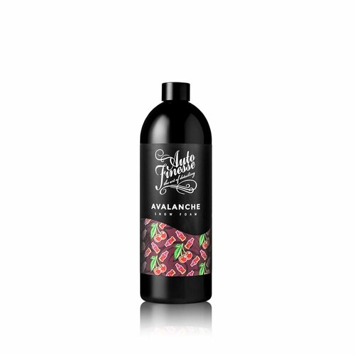 Пена для бесконтактной мойки Auto Finesse Avalanche Cherry Cola 1л, pH нейтральная, с добавлением цитрусовых масел