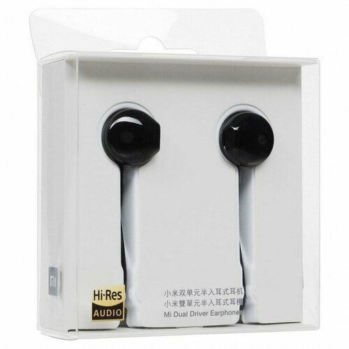 Наушники Xiaomi Mi Dual Driver Earphones черный 133300₽