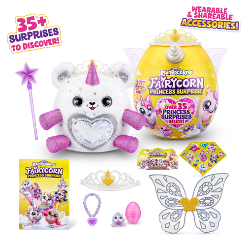 фото Игровой набор мишка сюрприз в яйце zuru rainbocorns fairycorn princess