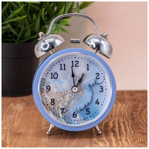 Будильник детский Marble blue Алеф 784₽