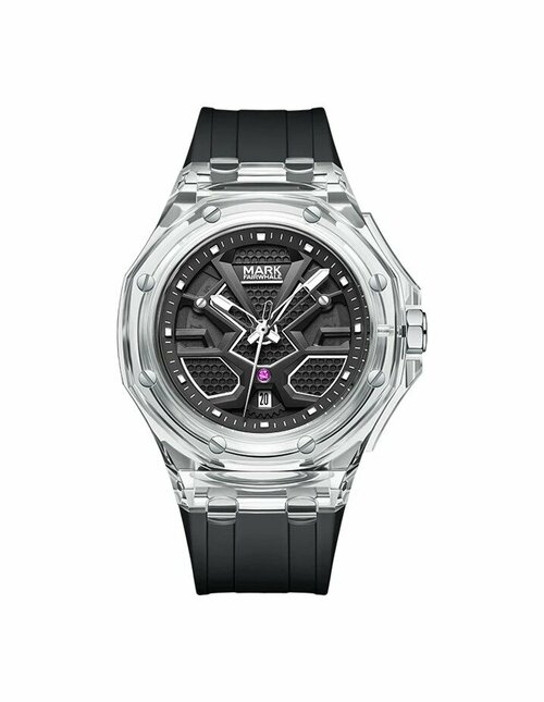 Наручные часы FAIRWHALE FW5920R1BLACKWHITE, серебряный, черный