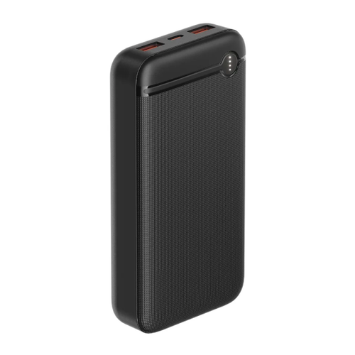 Внешний аккумулятор Olmio P-20 20000mAh 20W PD, QC, LCD, Черный внешний аккумулятор rivacase va2580 20000mah qc pd черный