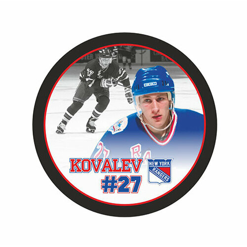 фото Шайба fc игрок нхл kovalev рейнджерс №27