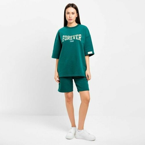 Комплект одежды , размер 46, зеленый комплект одежды ivcapriz размер 46 черный зеленый