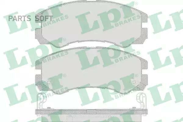 LPR 05P658 Коодки тормозные дисковые LPR