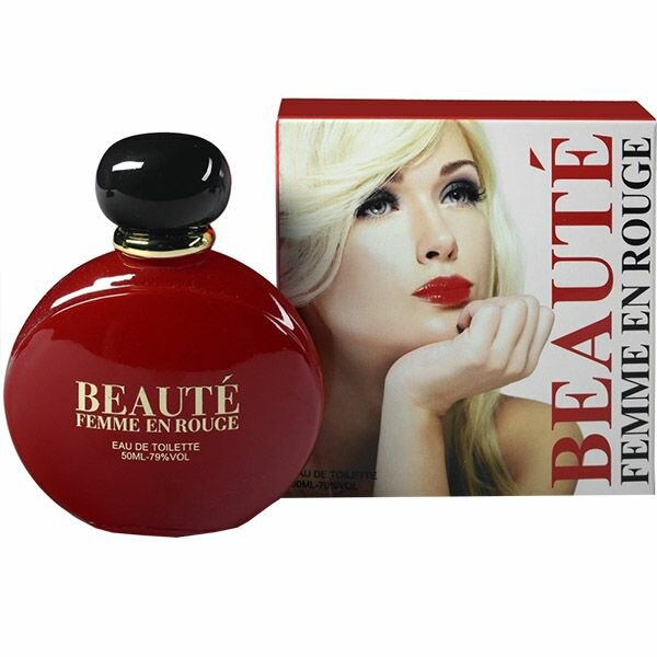 Positive Parfum Туалетная вода женская Beaute Femme En Rouge, 50 мл