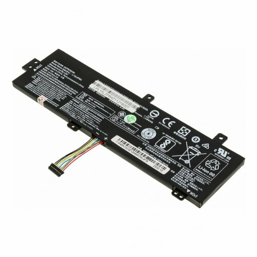 аккумулятор для ноутбука lenovo ideapad 310 15abr l15l2pb4 2s1p 7 6v 30wh oem черная Аккумулятор для ноутбука Lenovo IdeaPad 310-15ABR / IdeaPad 310-15IKB (7.7 B, 4920 мАч)