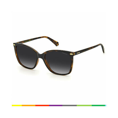 фото Солнцезащитные очки polaroid, коричневый