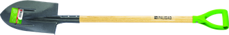 Лопата штыковая Palisad 210х290х1150 мм, деревянный лакированный черенок 61386