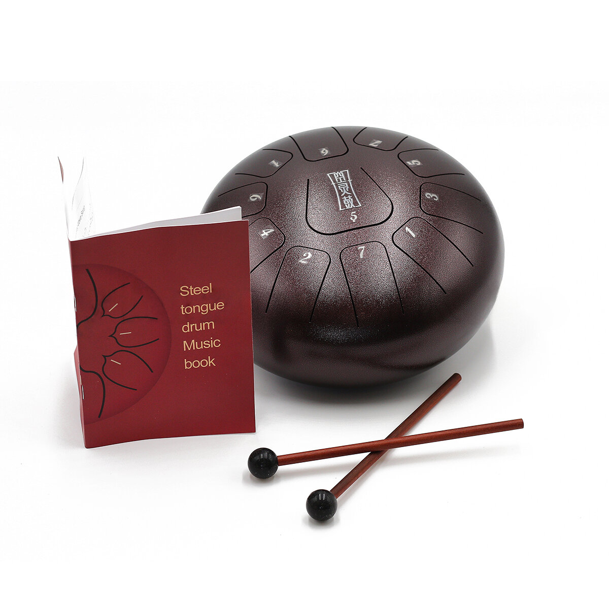 Ударный музыкальный инструмент с лепестковыми нотами 'Драм' 10"