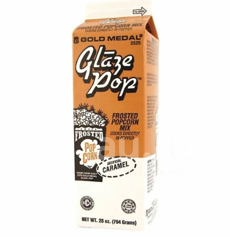Вкусовая добавка "GLAZE POP", карамель, 0.794кг.