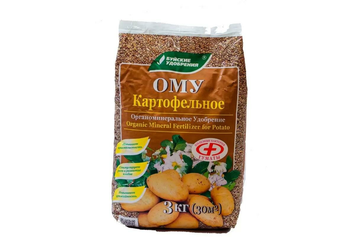 Удобрение Буйские удобрения ОМУ Картофельное, 3 кг