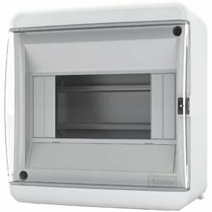 фото Щит навесной 4 модулей прозрачная дверца Tekfor UNC 40-06-2