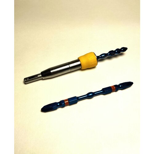 Самоцентрирующееся сверло на биту D=2 мм