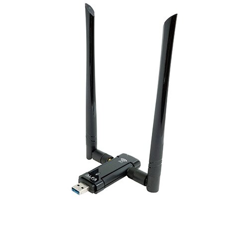Wi-Fi адаптер Alfa Network AWUS036AC, черный