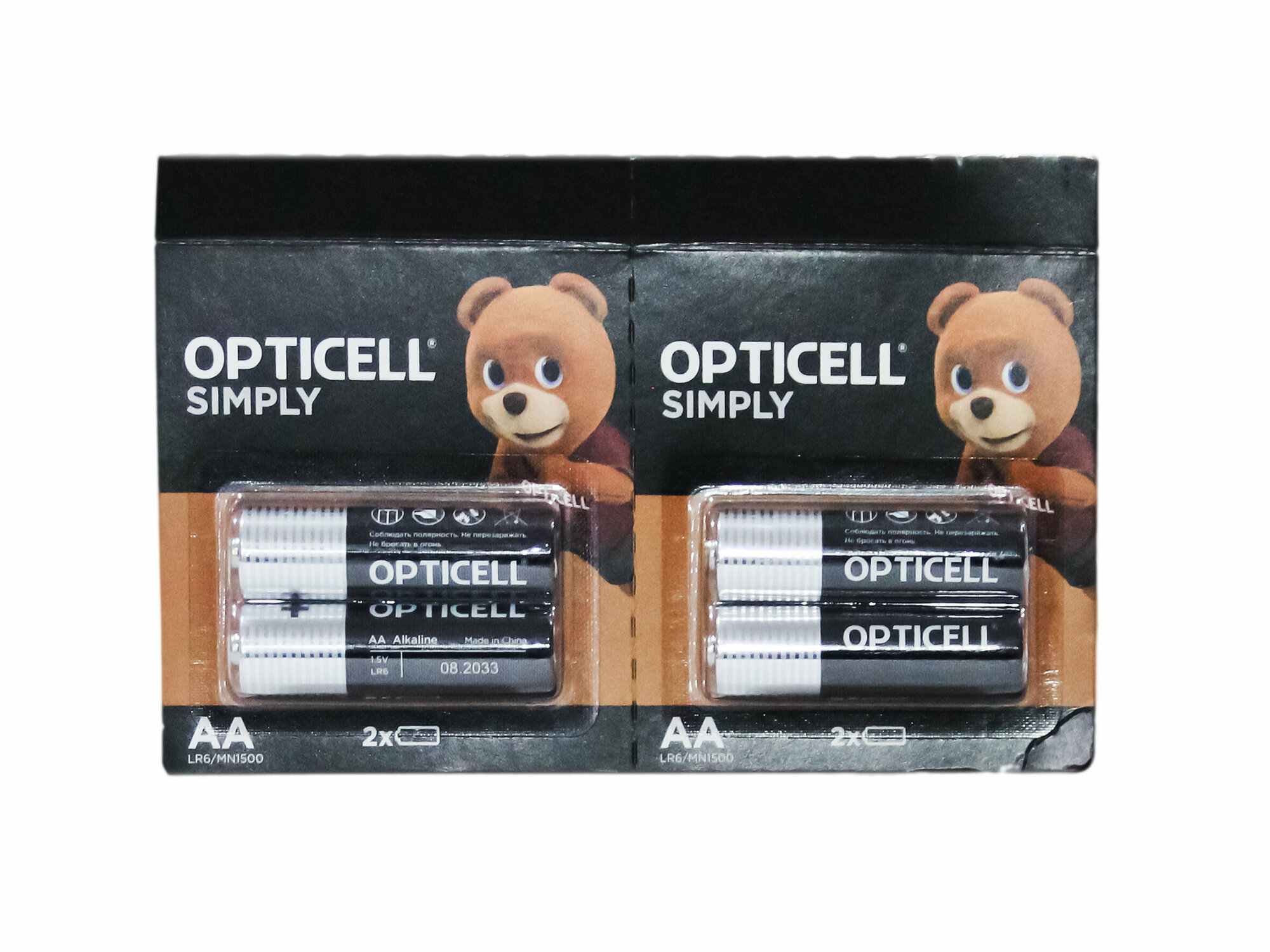 Батарейки Opticell Simply AA 4шт.