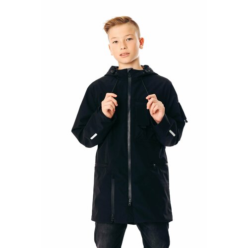 Куртка YooT, размер 140, черный куртка yoot размер 134 черный