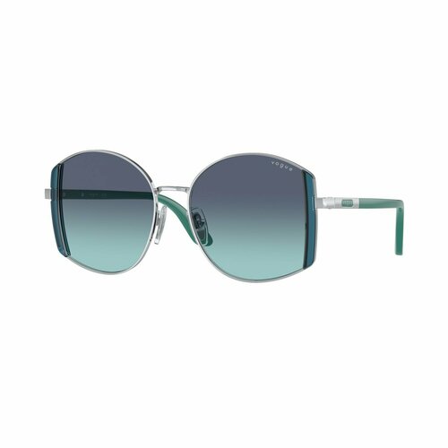 фото Солнцезащитные очки vogue eyewear vo 4267s 323/4s, черный, серебряный