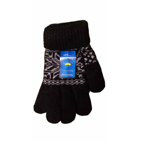 фото Перчатки crown, размер -, черный