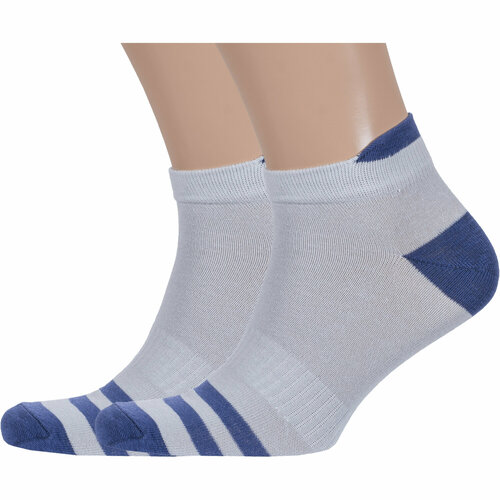 фото Носки борисоглебский трикотаж, 2 пары, размер 27-29, серый