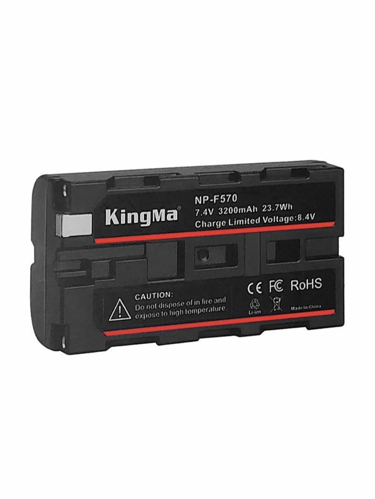 Аккумулятор NP-F570 3200 mAh KingMa для Blackmagic BMPCC 6K PRO.