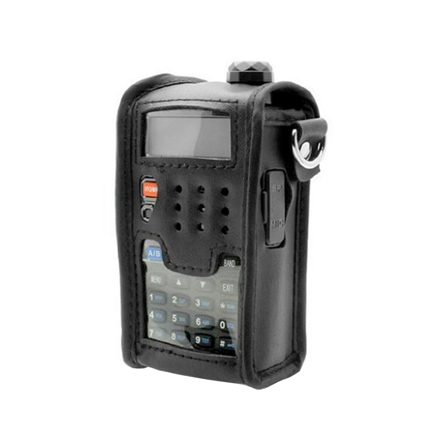 Чехол-сумка для рации Baofeng UV-5R кожа — фото 3