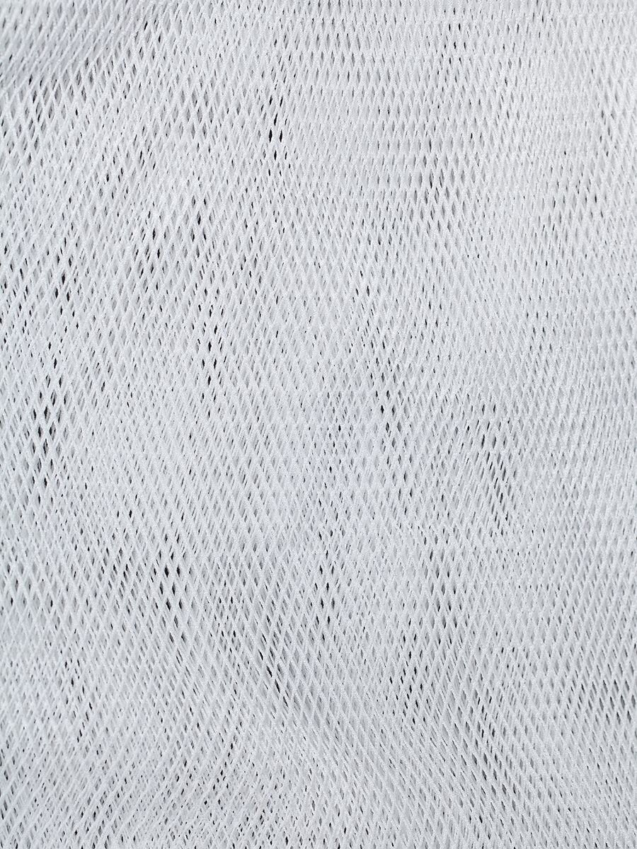 Дель капроновая безузловая Нить 0,45 мм, ячея 3 мм, 3,5х3,0 м, белая - фотография № 3
