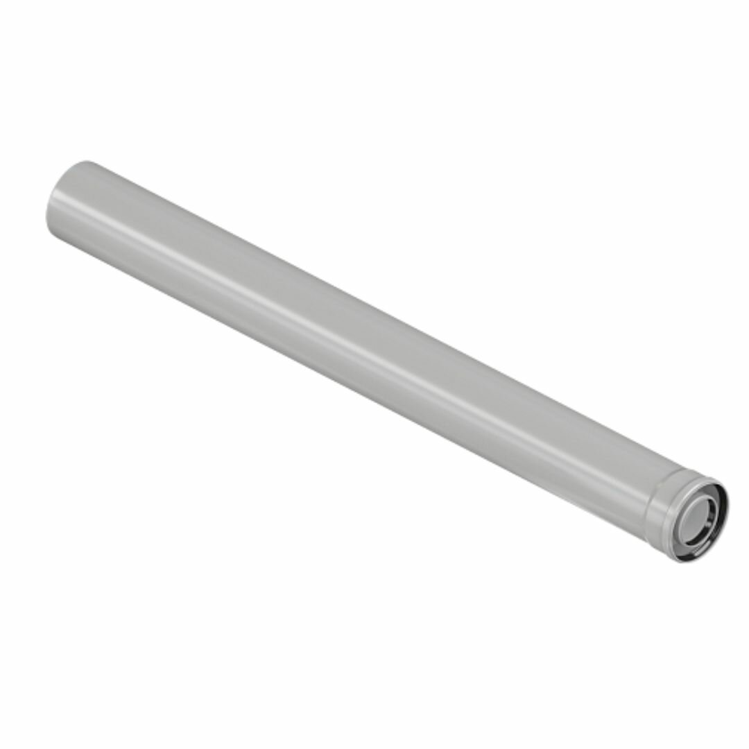 фото Удлинитель D=60, L=1000 мм, конденсационный, PPR, ROMMER