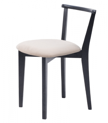 фото Стул Франк ПМ черный/бежевый