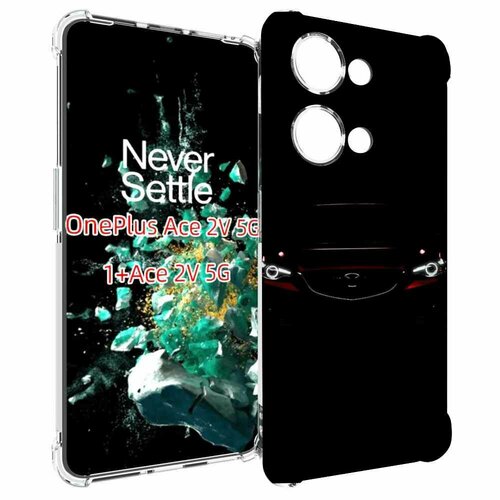 Чехол MyPads mazda мазда 2 мужской для OnePlus Ace 2V задняя-панель-накладка-бампер