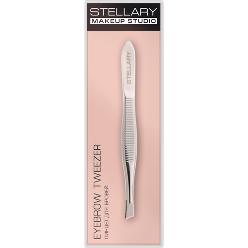 Пинцет Stellary Tweezer для коррекции бровей пинцет ножницы для бровей со скошенными кончиками scissor tweezer