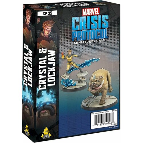 Настольная игра MARVEL CRISIS PROTOCOL: CRYSTAL AND LOCKJAW EN