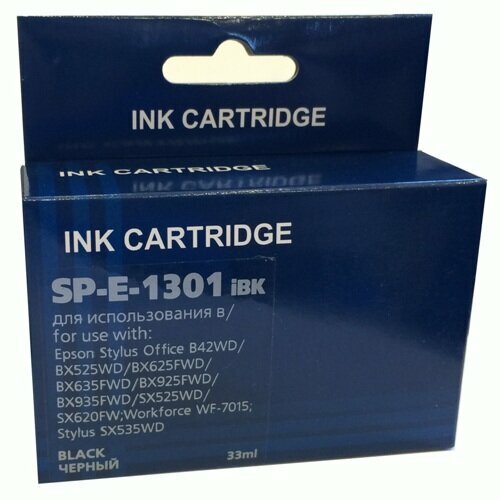 чернила для epson workforce wf 2530wf wf 7015 stylus office bx935wd и др 100 мл краска для заправки струйного принтера желтый yellow Комплект картриджей Sprint SP-E-1301iBk C13T13014010/ C13T13014012/ 1302iC C13T13024010/ C13T13024012/ 1303iM C13T13034010/ C13T13034012/ 1304iY C13T13044010/ C13T13044012 для Epson совместимый