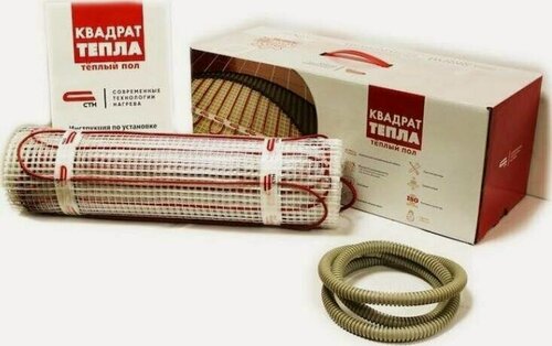 Изображение товара Нагревательный мат, СТН, Квадрат тепла КМ-600-4,5 150 Вт/м2, 4.5 м2, 900х50 см