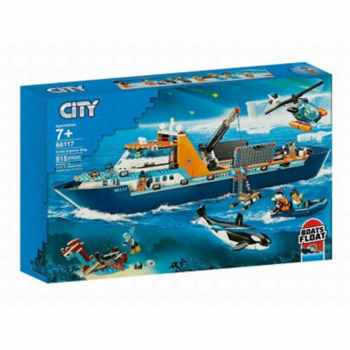 Конструктор Lepin 66117 Сити Исследователь Арктики 815 дет конструктор lepin technican 20033 скоростной вездеход 397 дет