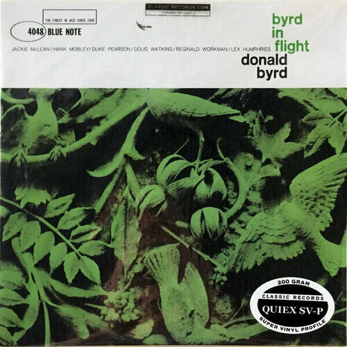 Виниловая пластинка Donald Byrd - Byrd in Flight - Vinyl. 1 LP byrd donald виниловая пластинка byrd donald slow drag