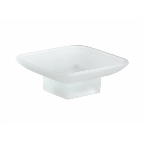 Мыльница стеклянная квадратная 485₽