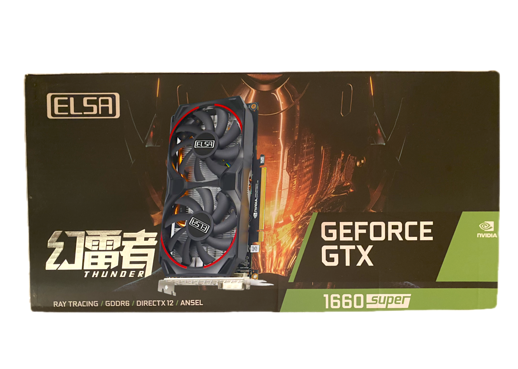 Видеокарта ELSA NVIDIA GeForce GTX 1660 Super 6GB (GDDR6)
